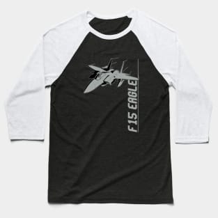 F-15 Eagle Jet Fighters Baseball T-Shirt